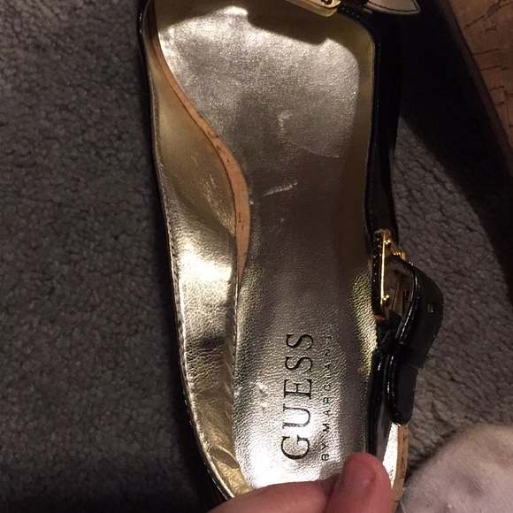 Festival Party HP🌻GUESS wedge sandals - Picture 3 of 7